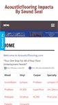Mobile Screenshot of acousticflooring.com